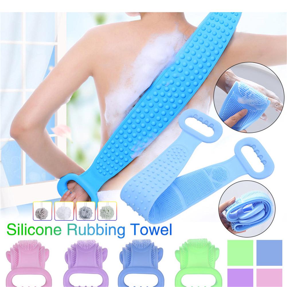 SHERICE Silicone Bath Belt Scrubber