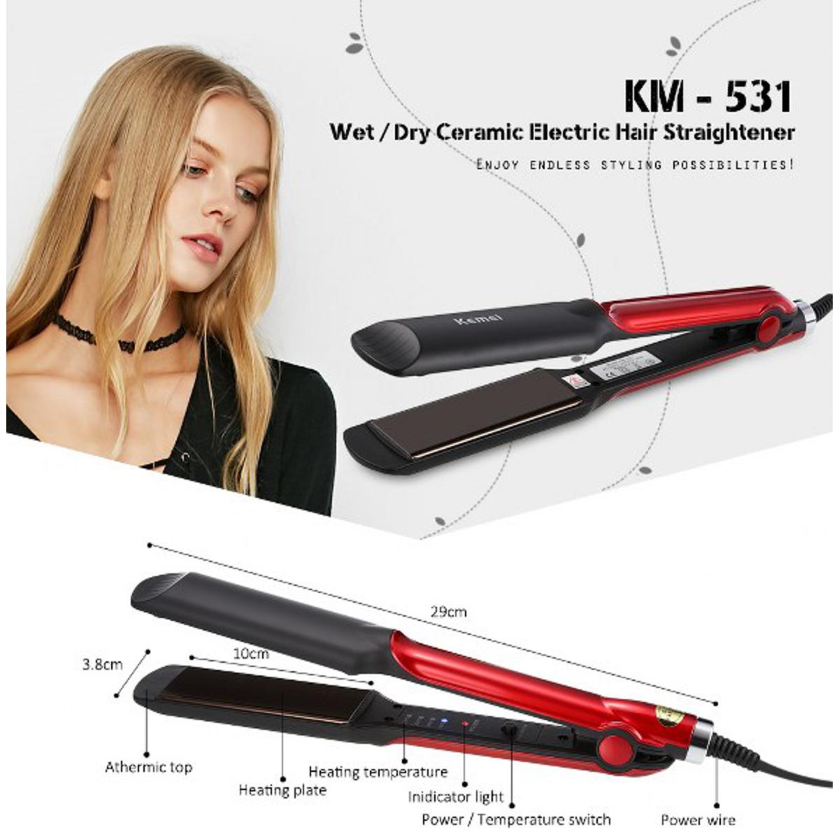 Kemei KM 531 Hair Straightener