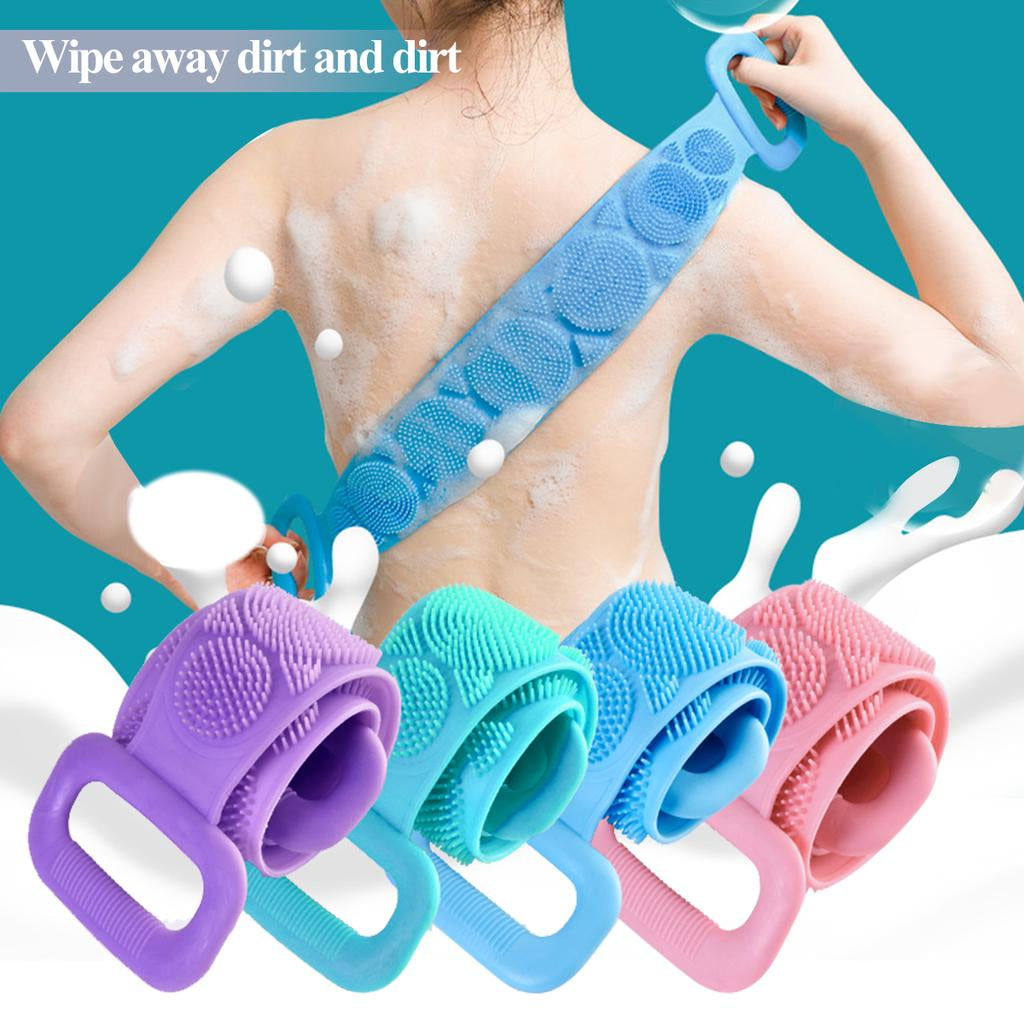 SHERICE Silicone Bath Belt Scrubber