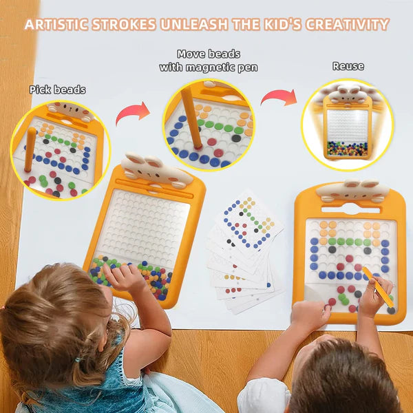 Magnetic Dots Board for Kids, Educational Toy