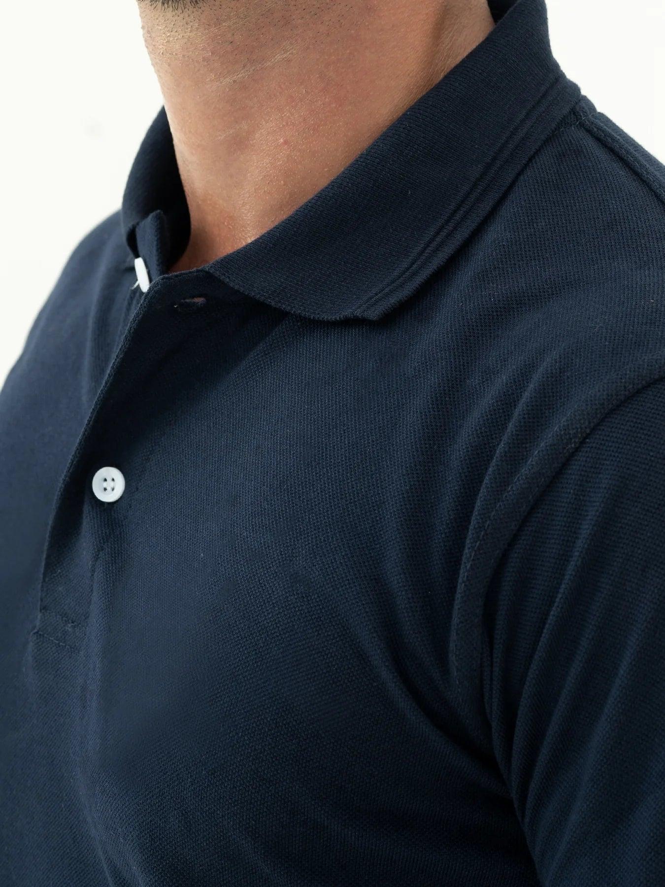 Navy Blue Regular Fit Polo Shirt