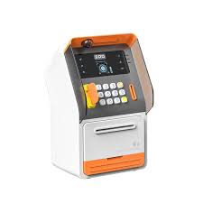 Kids' ATM Piggy Bank – Mini Savings Box with Balance Check