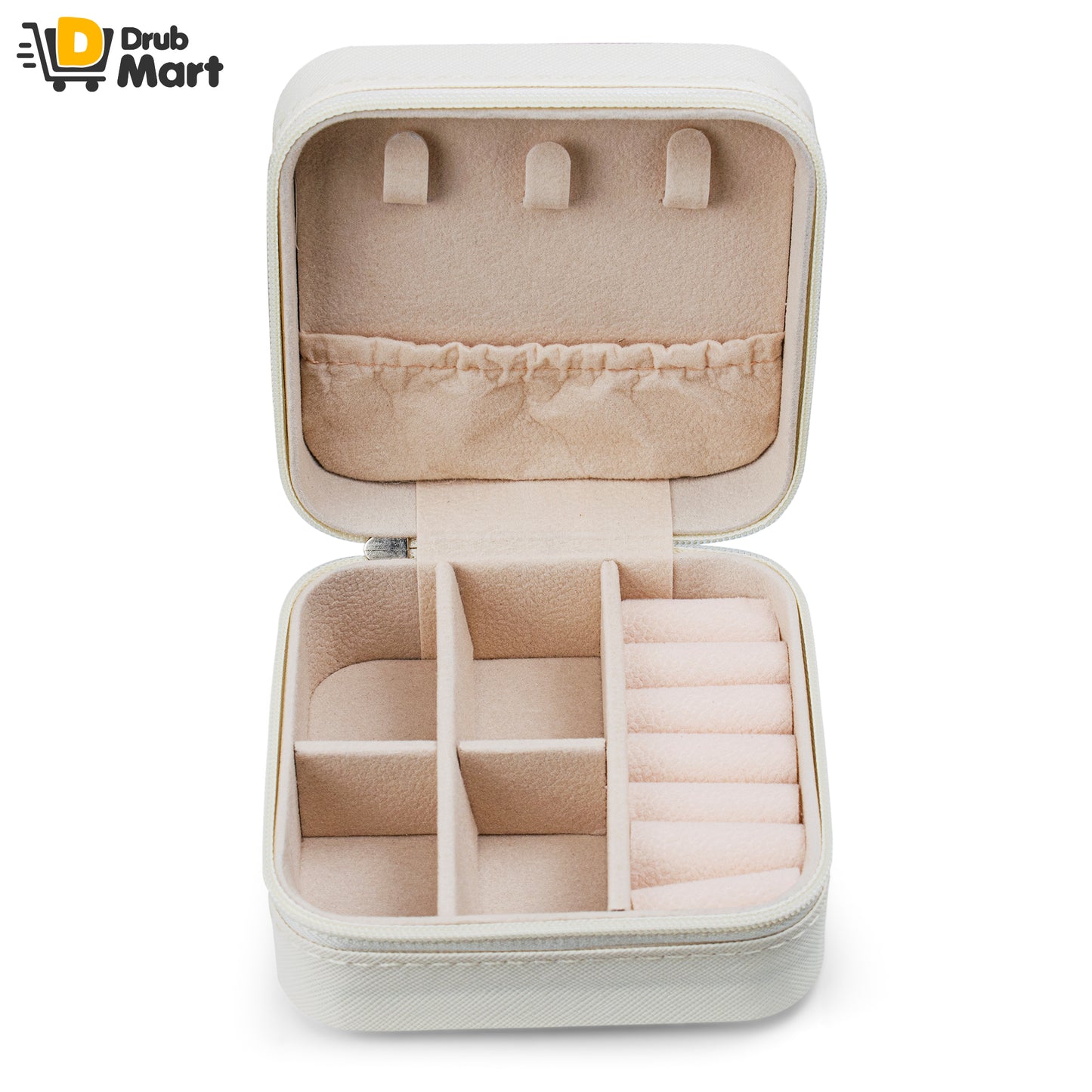 Pink Travel Jewellery Case