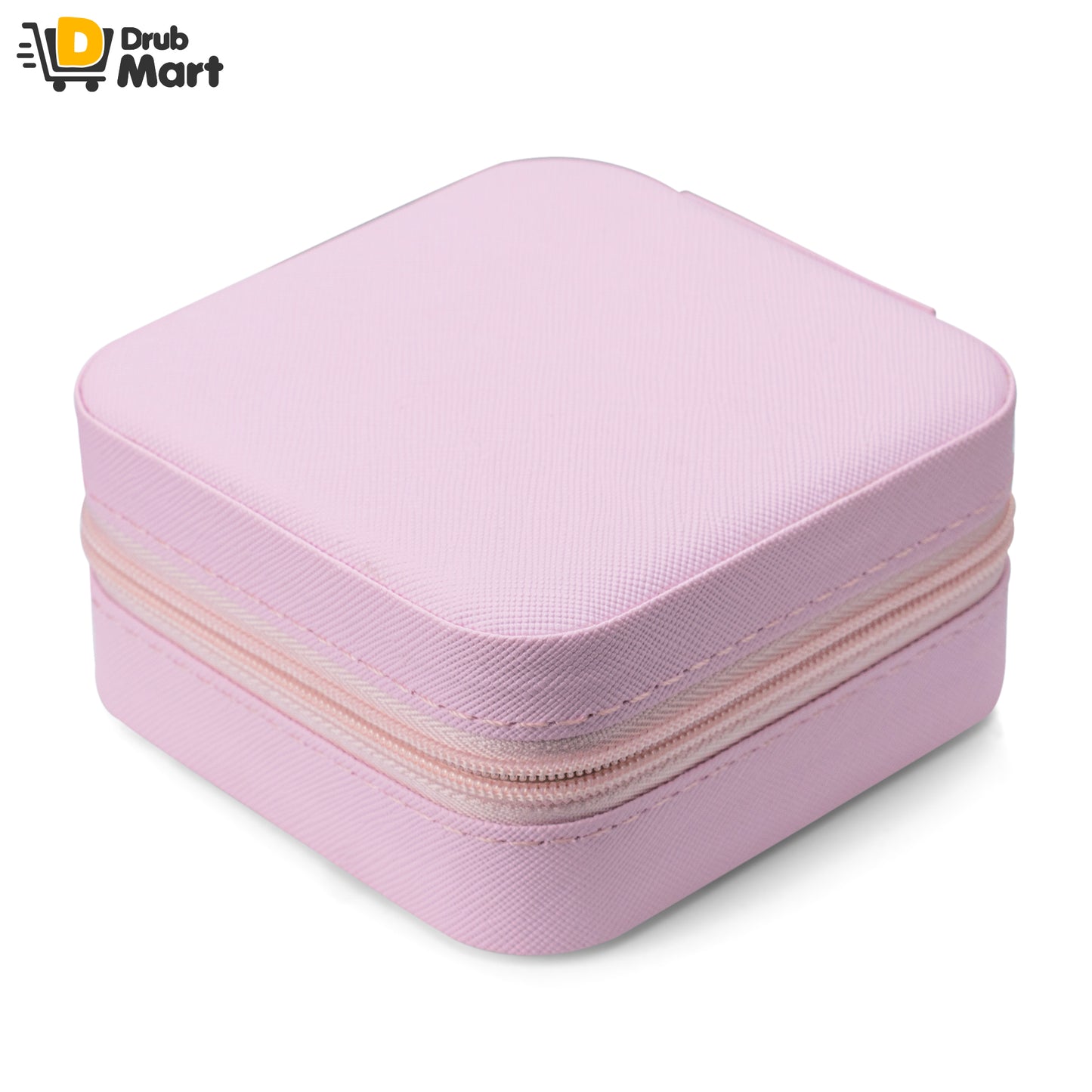 Pink Travel Jewellery Case