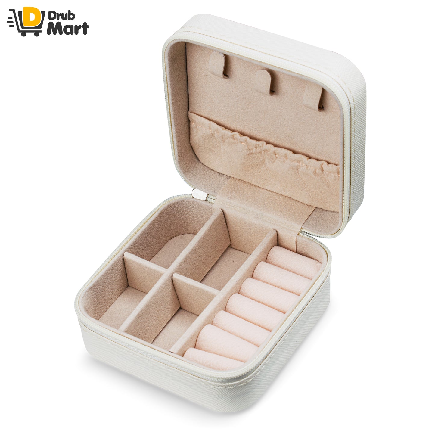 Pink Travel Jewellery Case