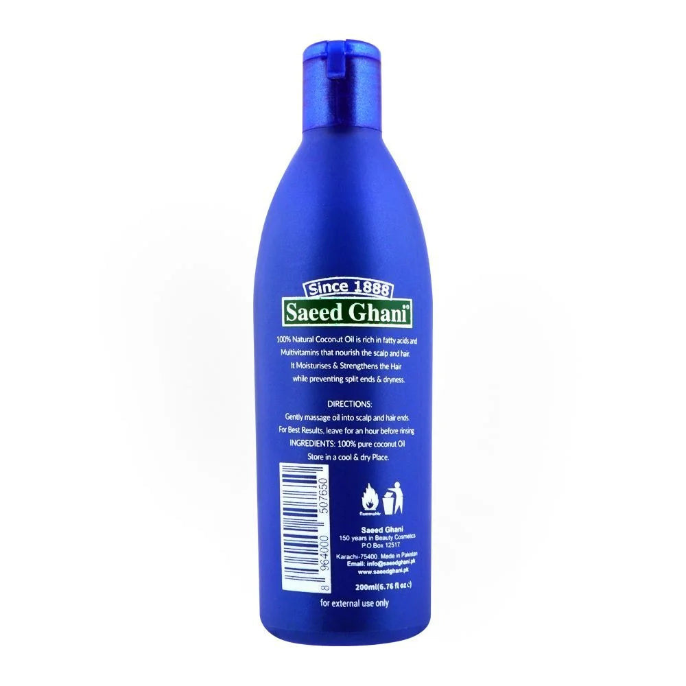 2pcs Saeed Ghani Pure & Natural Coconut Oil (100ml)