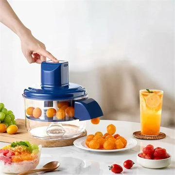 Rechargeable Electric Fruit & Vegetable Chopper – Cordless One-Touch Food Processor
