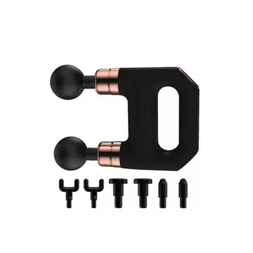 Dual-Head Deep Tissue Massage Gun – Powerful Handheld Muscle Massager for Pain Relief