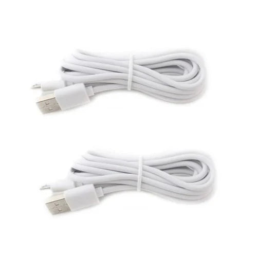 Pack of 2 Type-C Fast Charging Data Cables – Durable USB-C Cords