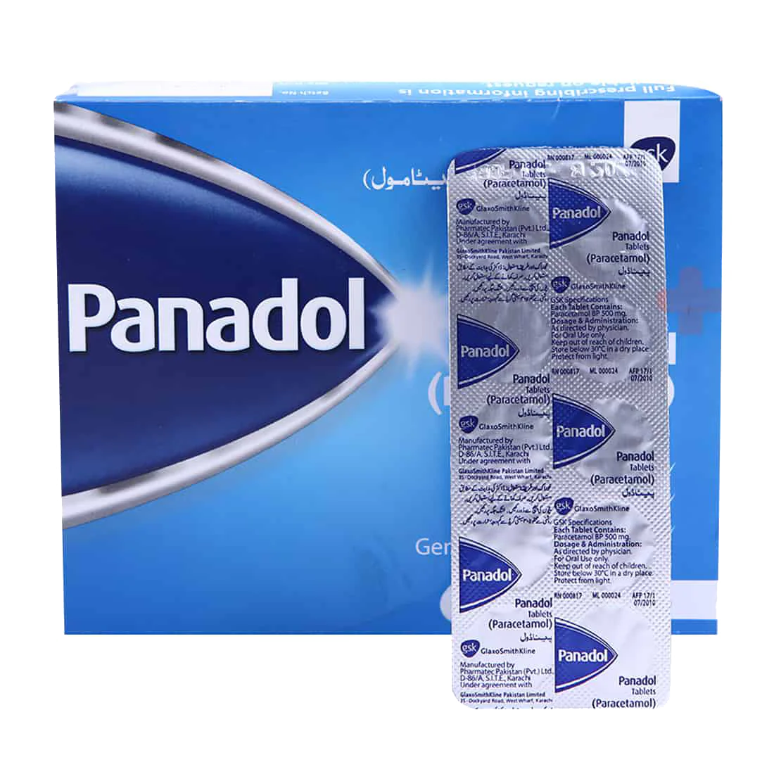 Panadol Tablets 500mg 200 Tablets