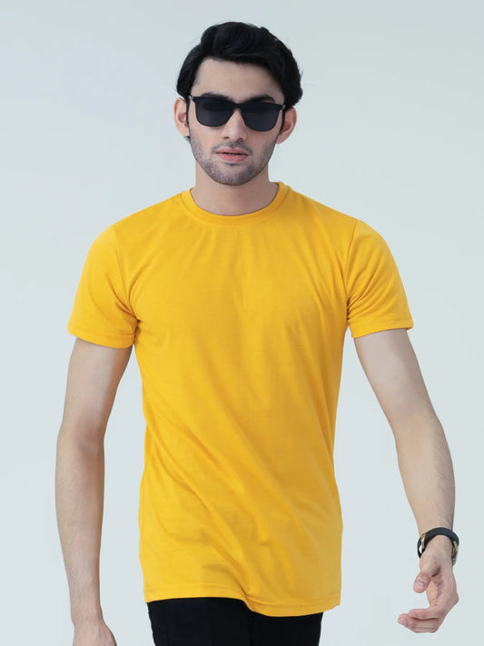 Yellow Regular Fit T-Shirt
