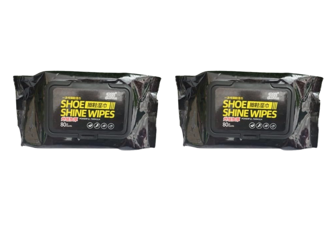 Buy 1 Get 1 Free | Shoe Cleaning Wipes 80 Pcs  – Multi-Surface Disposable Wipes for Shoes & Accessories |