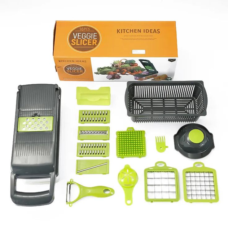 16 in 1 Multifunctional Vegetable Chopper and Slicer