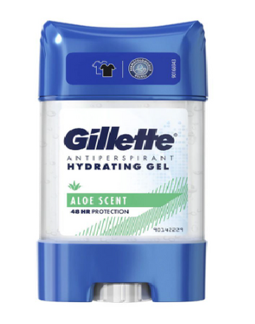 Gillette Hydrating Aloe 48H Antiperspirant Clear Gel, 70ml
