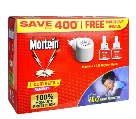 Mortein Fragrant Liquid Mosquito Machine, With Refill