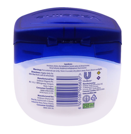 Vaseline Blueseal Aloe Fresh Light Hydrating Jelly, 250ml