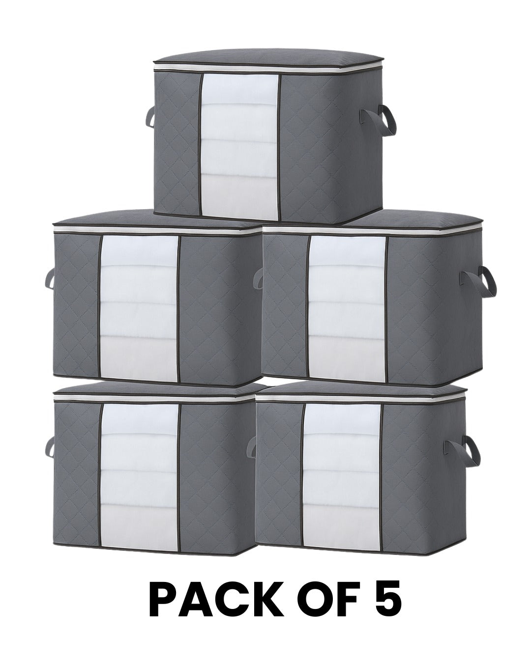 Pack of 5 Storage Organizer Bag