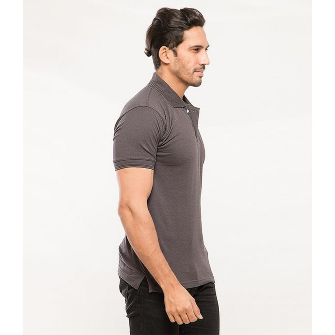Grey Polo Shirt For Men