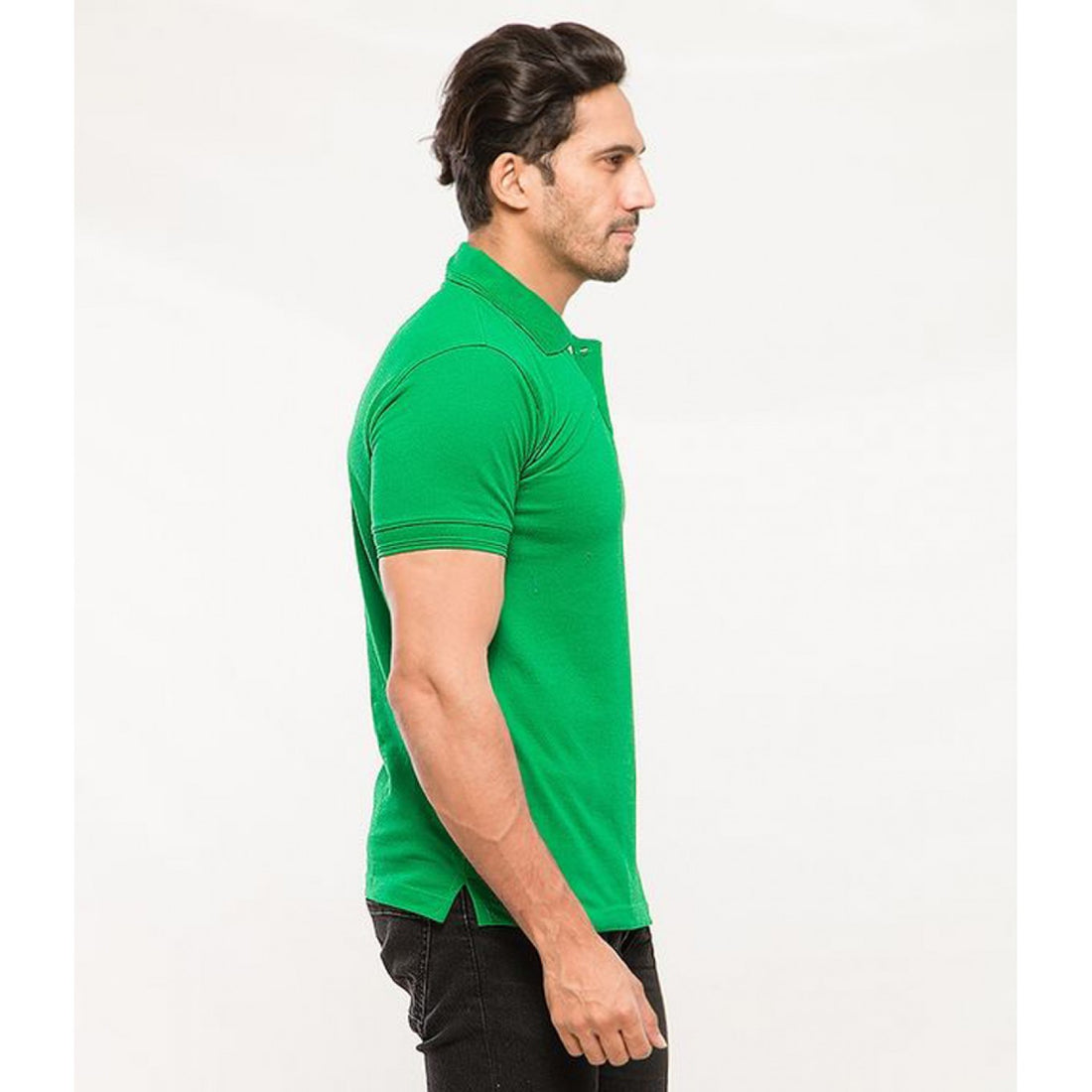 Sprite green Polo Shirt For Men