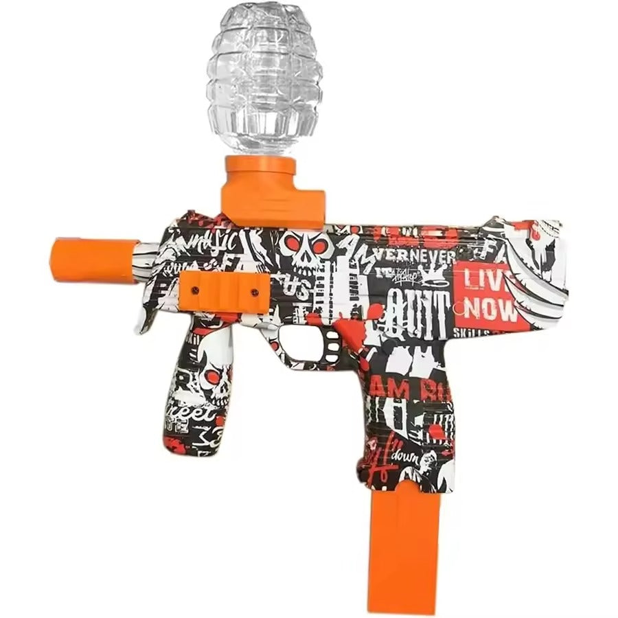 Electric Gel Blaster Toy Gun – Automatic Water Bead Blaster with Colorful Design