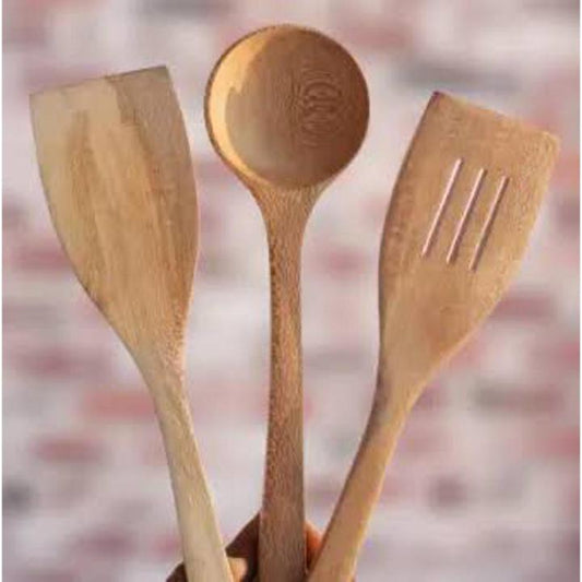 3Pcs Large Wooden Spoons