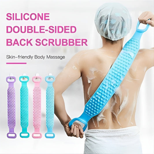 SHERICE Silicone Bath Belt Scrubber