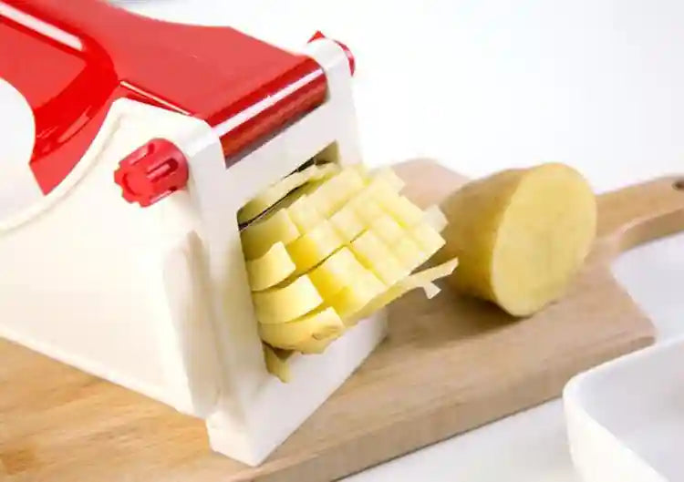 French Fry Cutter – Manual Potato Chopper for Kitchen Use