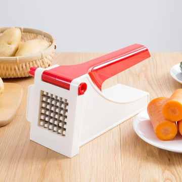 French Fry Cutter – Manual Potato Chopper for Kitchen Use