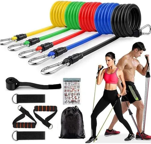 Power Resistance Band Set  For Exercise