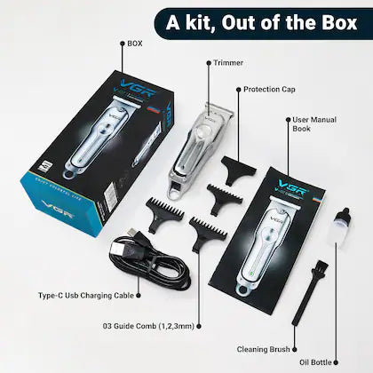 VGR V-071 Rechargeable Professional Hair & Beard Trimmer