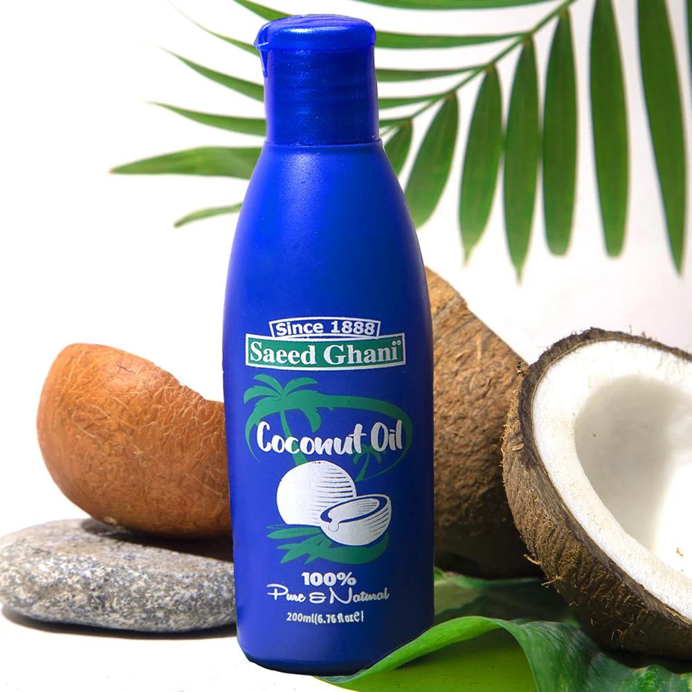 2pcs Saeed Ghani Pure & Natural Coconut Oil (100ml)