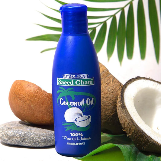 2pcs Saeed Ghani Pure & Natural Coconut Oil (100ml)