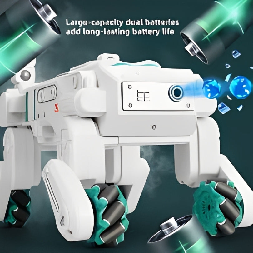 Smart Robotic Dog with Dual Large-Capacity Batteries – Interactive Toy with Long-Lasting Power