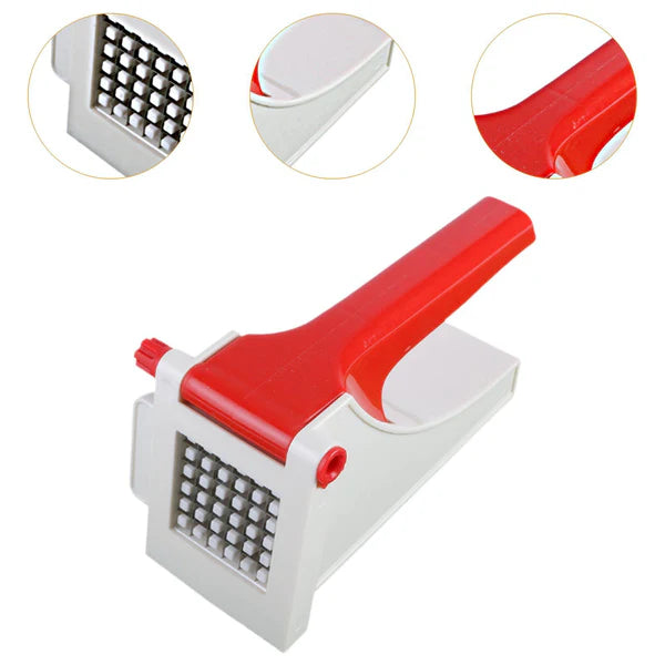 French Fry Cutter – Manual Potato Chopper for Kitchen Use